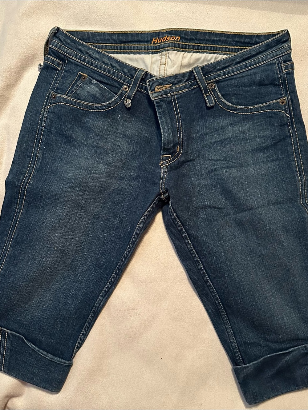 Hudson Jeans women’s Indigo capri cropped Denim